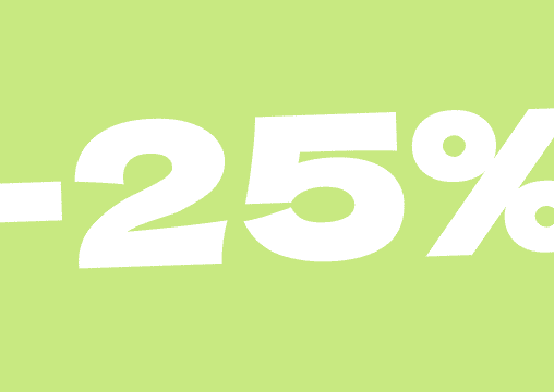 Скидка -25% для участников из списка предзаписи